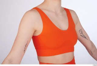 Unaisa chest dressed orange sports bra sports 0008.jpg